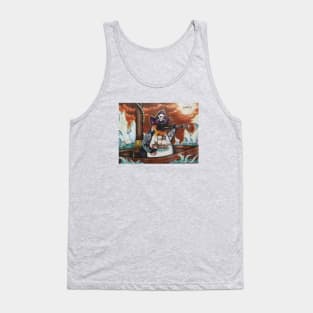 Pirate Penquin Tank Top